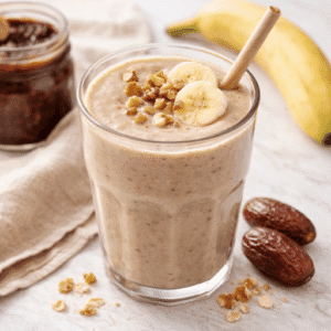 Ide Sarapan Praktis dan Lezat dengan Selai Kurma smoothies pisang kurma
