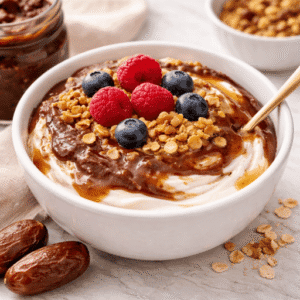 Ide Sarapan Praktis dan Lezat dengan Selai Kurma yogurt kurma